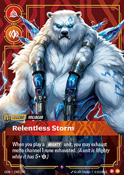 Volibear, Relentless Storm (V.1 - Rare)