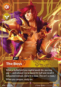 Sett, The Boss (V.1 - Rare)