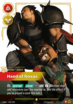 Darius, Hand of Noxus (V.2 - Showcase)