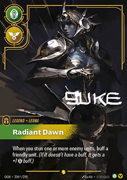 Leona, Radiant Dawn (V.3 - Signed Showcase)