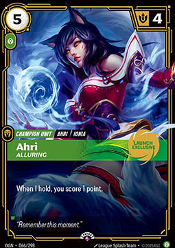 Ahri, Alluring
