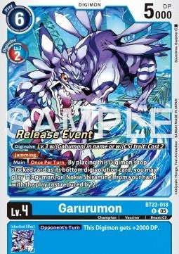 Garurumon (BT23-018)