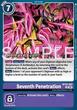 Seventh Penetration (BT23-097)