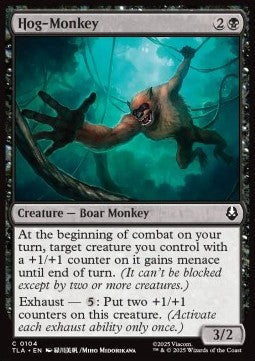 Hog-Monkey