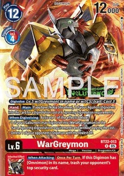 WarGreymon (BT22-013)