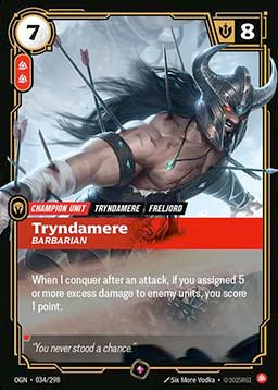 Tryndamere, Barbarian