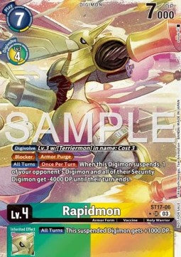 Rapidmon (ST17-06) (V.2)