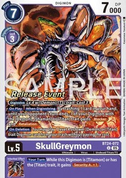 SkullGreymon (BT24-072)