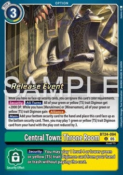 Central Town: Throne Room (BT24-094)