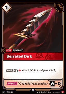 Serrated Dirk