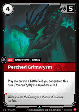 Perched Grimwyrm