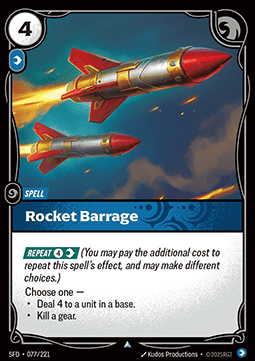 Rocket Barrage