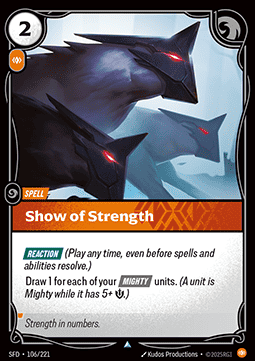 Show of Strength
