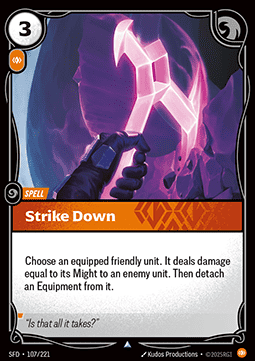 Strike Down