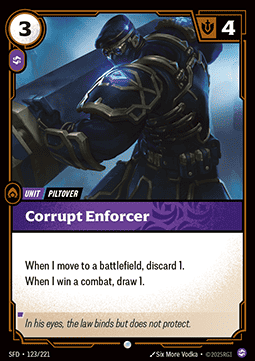 Corrupt Enforcer