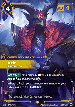 Azir, Sovereign (V.2 - Showcase)