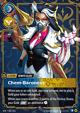 Renata Glasc, Chem-Baroness (V.1 - Rare)