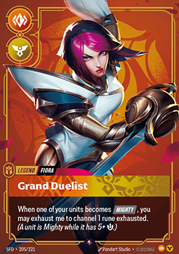 Fiora, Grand Duelist (V.1 - Rare)