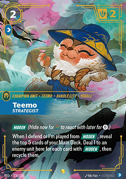 Teemo, Strategist (V.1 - Showcase)