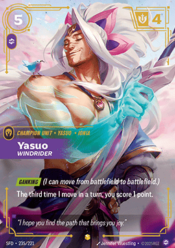 Yasuo, Windrider (V.1 - Showcase)