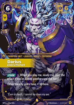 Darius, Executioner (V.1 - Showcase)