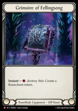 Grimoire of Fellingsong (Regular)