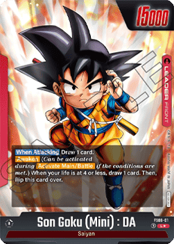 Son Goku (Mini) : DA // Son Goku (Mini) : DA (FS06-01) [Fusion World] (V.1 - Leader)
