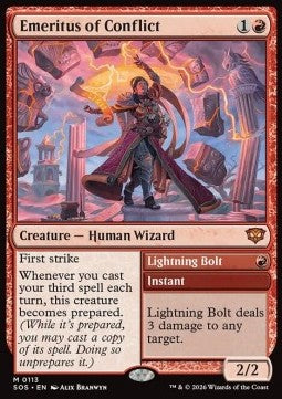 Emeritus of Conflict // Lightning Bolt