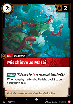 Mischievous Marai