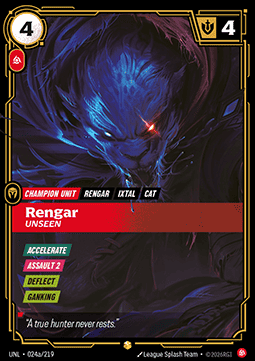 Rengar, Unseen (V.2 - Showcase)