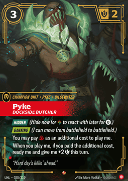 Pyke, Dockside Butcher (V.1 - Epic)