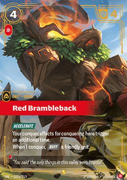 Red Brambleback (V.2 - Showcase)