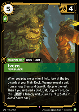 Ivern, Nurturer (V.1 - Rare)