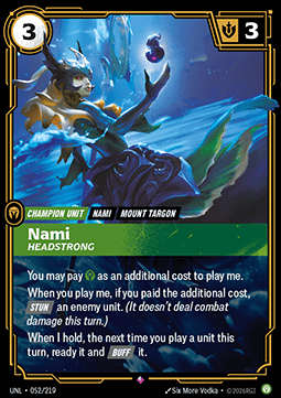 Nami, Headstrong