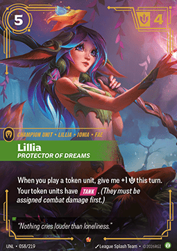 Lillia, Protector of Dreams (V.1 - Epic)