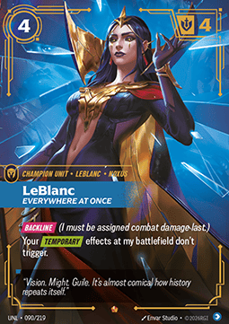 Leblanc, Everywhere at Once (V.1 - Epic)