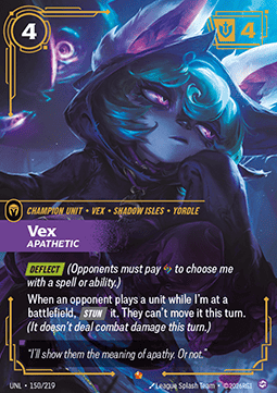 Vex, Apathetic (V.1 - Epic)