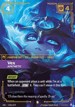 Vex, Apathetic (V.2 - Showcase)