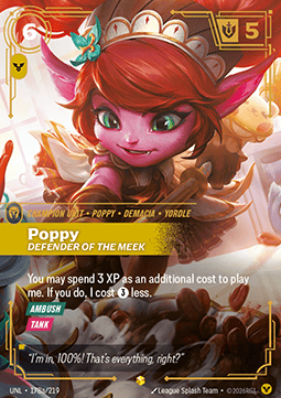 Poppy, Defender of the Meek (V.2 - Showcase)