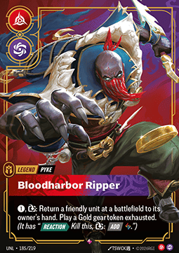 Pyke, Bloodharbor Ripper (V.1 - Rare)
