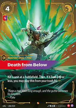 Death from Below
