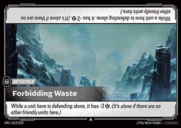 Forbidding Waste
