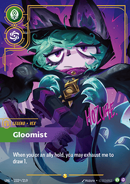 Vex, Gloomist (V.3 - Signed Showcase)