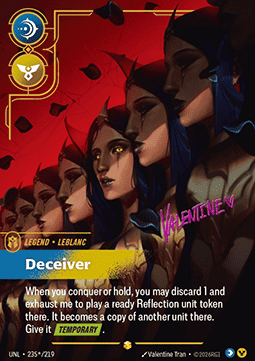 Leblanc, Deceiver (V.3 - Signed Showcase)