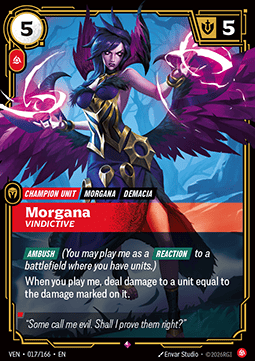 Morgana, Vindictive (V.1 - Rare)