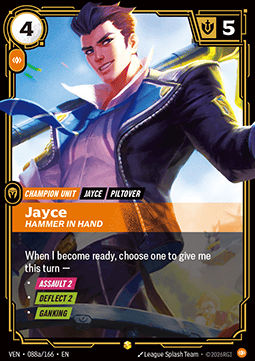 Jayce, Hammer in Hand (V.2 - Showcase)