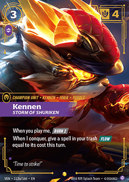Kennen, Storm of Shuriken (V.2 - Showcase)
