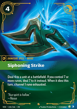 Siphoning Strike