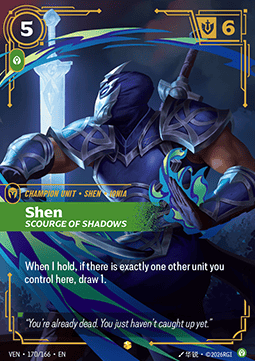 Shen, Scourge of Shadows (V.3 - Showcase)