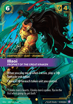 Illaoi, Prophet of the Great Kraken (V.2 - Showcase)